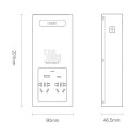 Baseus měnič napětí do auta 150W 12V / 500W 220V (EU a CN zástrčka) černý (CGNB000101)