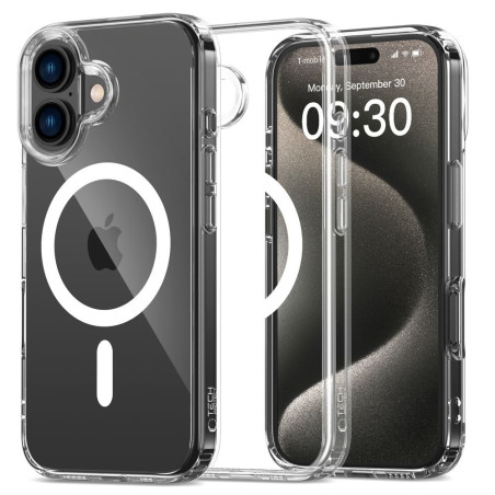 Kryt Tech-Protect FLEXAIR HYBRID MAGSAFE iPhone 16 Plus clear