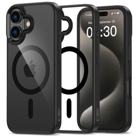 Kryt Tech-Protect MagMat MagSafe iPhone 16 čirý
