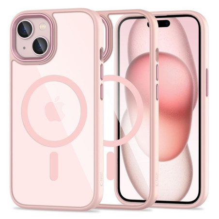 Kryt Tech-Protect MagMat MagSafe iPhone 15 - clear pink