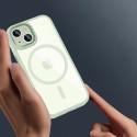 Kryt Tech-Protect MAGMAT MagSafe pro iPhone 15 - clear green