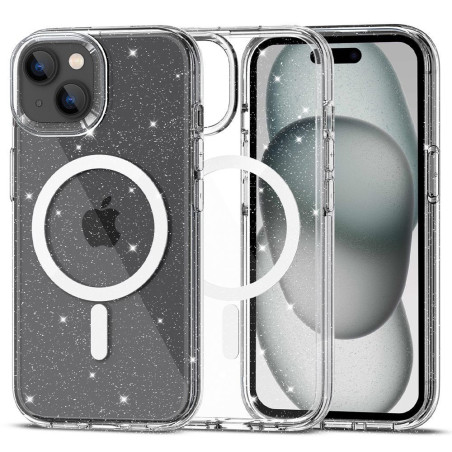 Kryt Tech-Protect FlexAir Hybrid MagSafe pro iPhone 15 - čirý