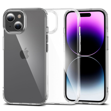 Kryt Tech-Protect FLEXAIR HYBRID iPhone 15 čirý