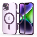 Kryt Tech-Protect MagShine Line iPhone 14 fialová
