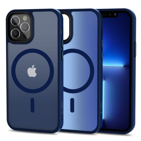 Kryt Tech-Protect MagMat iPhone 12 | 12 Pro - matná navy blue
