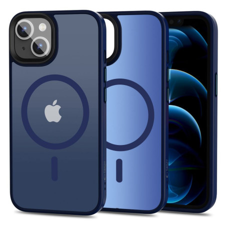 Kryt Tech-Protect MagMat pro iPhone 13 - matná navy blue