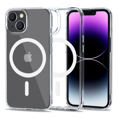 Kryt Tech-Protect FLEXAIR HYBRID iPhone 14 čirý