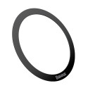 BASEUS PCCH000001 Halo Magnetický univerzální kroužek pro MagSafe, 2ks, černý