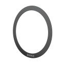 BASEUS PCCH000001 Halo Magnetický univerzální kroužek pro MagSafe, 2ks, černý