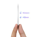 BASEUS PCCH000001 Halo Magnetický univerzální kroužek pro MagSafe, 2ks, černý