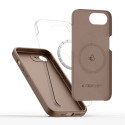 Kryt Tech-Protect SILICONE MagSafe pro iPhone 16e / 17e - hnědá