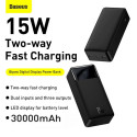 BASEUS PPDML-K01 Bipow Powerbanka 30.000mAh s výkonem 15W, černá