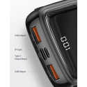 BASEUS PPQD-B01 Qpow Powerbanka 10.000mAh s výkonem 15W a integrovaným Lightning kabelem, černá