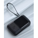 BASEUS PPQD-B01 Qpow Powerbanka 10.000mAh s výkonem 15W a integrovaným Lightning kabelem, černá