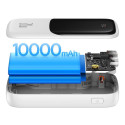 BASEUS PPQD060002 Qpow Pro Powerbanka 10.000mAh s výkonem 20W a Lightning kabelem, bílá