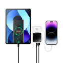 BASEUS PPQD060002 Qpow Pro Powerbanka 10.000mAh s výkonem 20W a Lightning kabelem, bílá