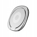 BASEUS Privity Ring holder Magnetický (MagSafe) kroužek s prstýnkem, stříbrný