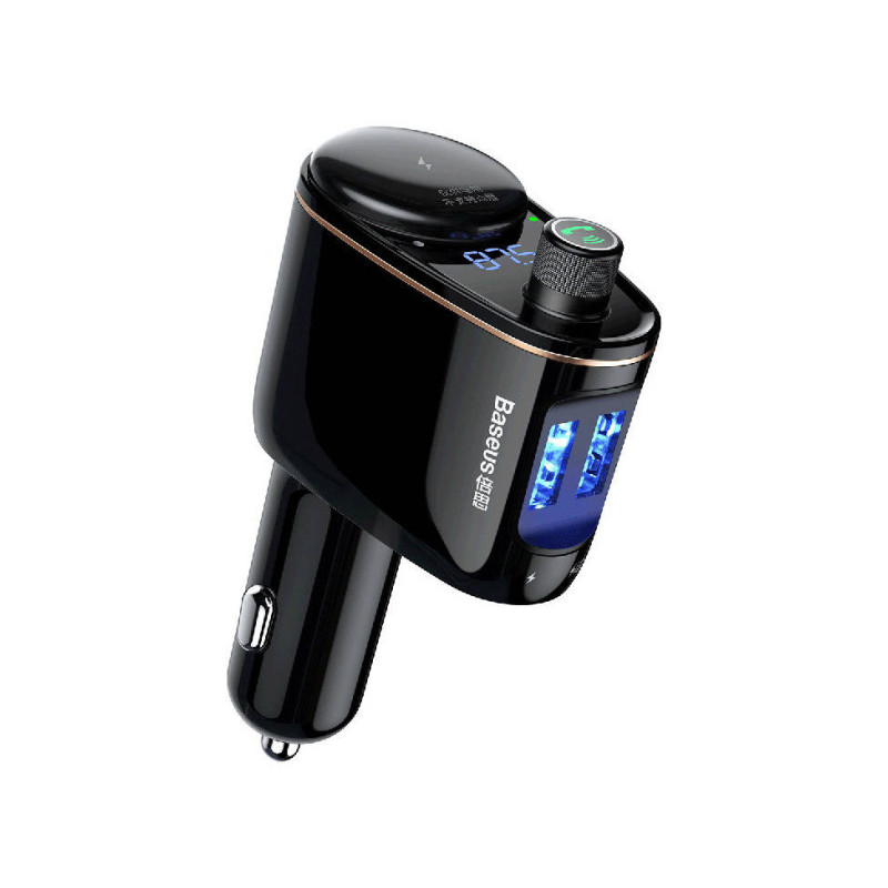Baseus S-06 Bluetooth/USB FM transmitter do auta - černý