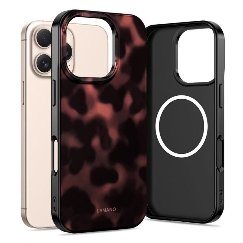 Kryt Tech-Protect LAMANO MagSafe pro iPhone 16 Pro - černá/červená