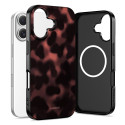 Kryt Tech-Protect LAMANO MagSafe iPhone 16 - černá/červená