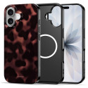 Kryt Tech-Protect LAMANO MagSafe iPhone 16 - černá/červená