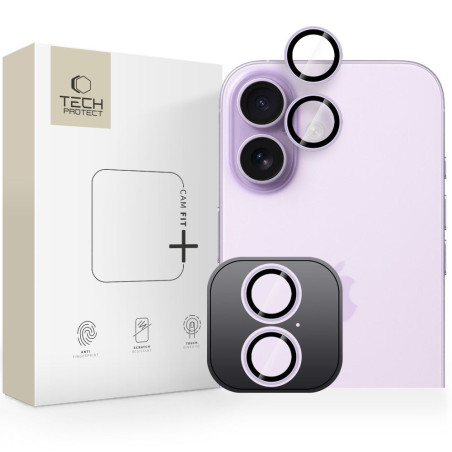 Tech-Protect Camring Fit+ pro iPhone 17 - fialová