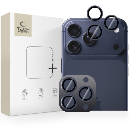 Tech-Protect Camring Fit+ kryt fotoaparátu pro iPhone - modrá