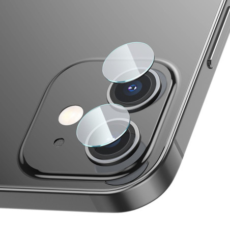 BASEUS SGAPIPH54N-JT02 Ochranné sklo pro kamery iPhone 12 Mini, 2-pack