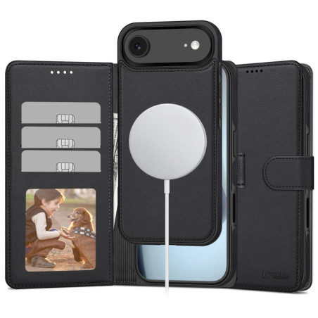 Tech-Protect Wallet Magsafe iPhone Air – matná černá