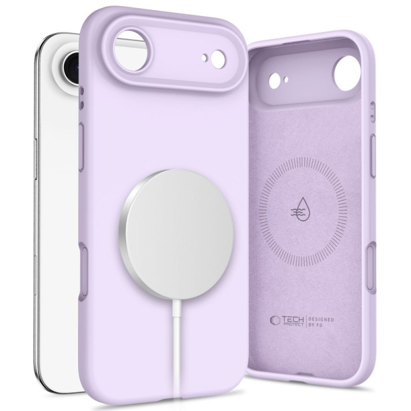 Kryt Tech-Protect Silicone MagSafe pro iPhone 17 Air - fialová