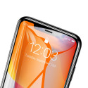 BASEUS SGAPIPH58S-KC01 Ochranné sklo 3D FULL-COVER 0.3mm pro iPhone X/XS/11 Pro, montážní rámeček, 2ks