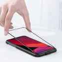 BASEUS SGAPIPH58S-KC01 Ochranné sklo 3D FULL-COVER 0.3mm pro iPhone X/XS/11 Pro, montážní rámeček, 2ks