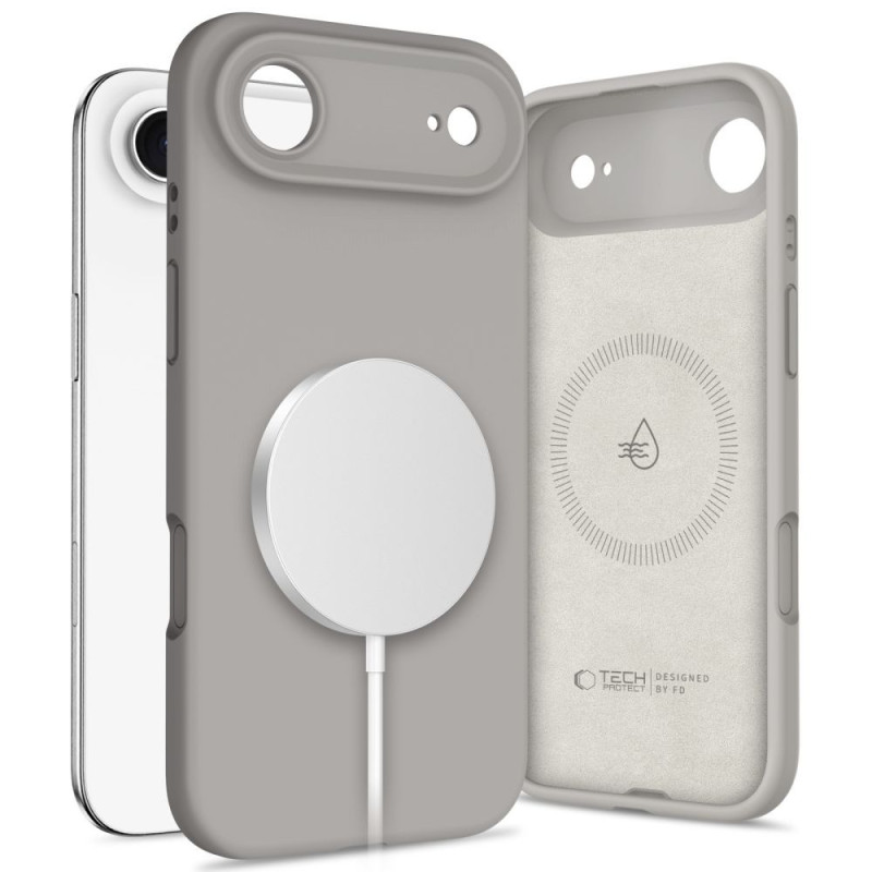 Kryt Tech-Protect Silicone MagSafe pro iPhone Air - šedá