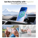 Kryt Tech-Protect SILICONE Magsafe pro iPhone Air - růžová