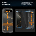 Ochranné sklo Tech-Protect QUICK SET+ iPhone Air - black
