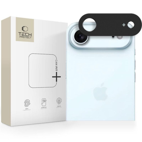 Kryt Tech-Protect CAMALLOY FIT+ iPhone Air - black