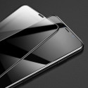 BASEUS SGAPIPH61S-KC01 Ochranné sklo 3D FULL-COVER 0.3mm pro iPhone XR/11, montážní rámeček, 2ks