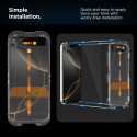 Ochranné sklo Tech-Protect Quick Set Spy+ iPhone 15 (2-pack)