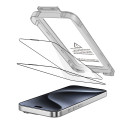 Ochranné sklo Tech-Protect Quick Set+ iPhone 15 Pro černé