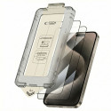 Ochranné sklo Tech-Protect Quick Set+ iPhone 15 Pro černé
