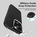 Kryt Tech-Protect ION CARBON pro iPhone 16 Pro - černá/šedá