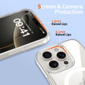 Kryt Tech-Protect FLEXAIR HYBRID CC Magsafe iPhone 16 Pro – čirá