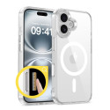 Kryt Tech-Protect Flexair Hybrid CC Magsafe iPhone 16 čirá