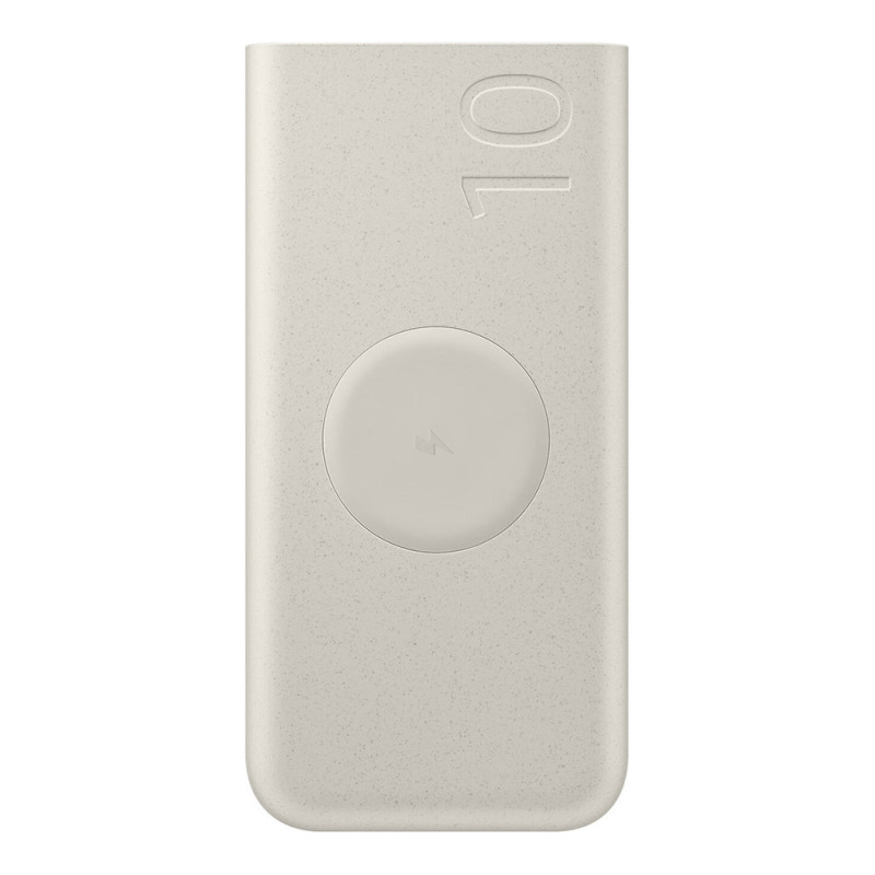 Powerbanka Samsung EB-U2510XUEGEU induktivní 10000 mAh 2x USB-C 25W SFC pro mobilní zařízení - béžová