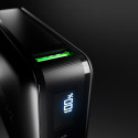 Powerbanka SBS HD 30W 10000mAh USB‑C s LCD - černá