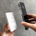 Puro Mag Plus 5000mAh 20W Qi2 powerbanka MagSafe - bílá