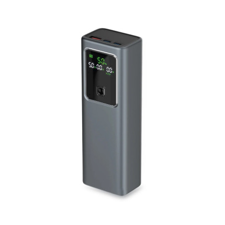Powerbanka SBS 20000mAh LCD PD 100W 100W - šedá