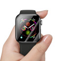 BASEUS SGAPWA4-G01 Ochranné sklo 3D FULL-COVER 0.20mm pro Apple Watch 40mm