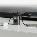 Powerbanka SBS 10000mAh LCD PD 35W s displejem – šedá