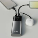 Powerbanka SBS SBS 10000mAh LCD PD 20W šedá